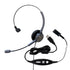 Calltel HW528N Mono-Ear Headset - Noise-Cancelling Mic - USB Quick Disconnect Cable