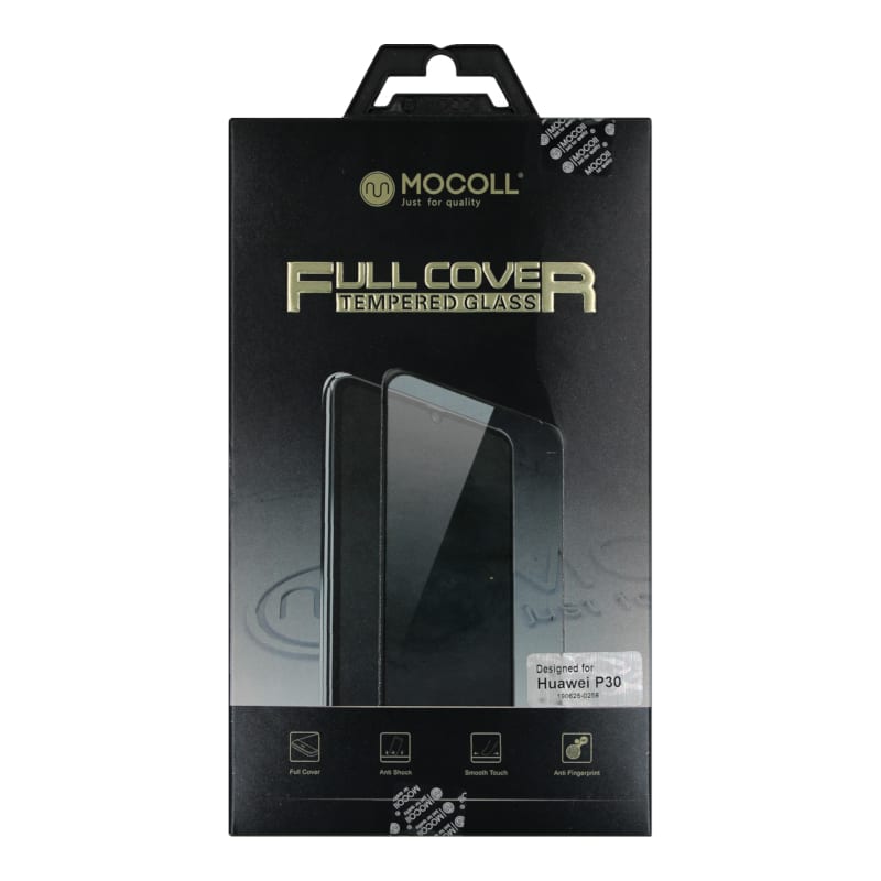 Mocoll 2.5D 9H Tempered Glass Full Cover Screen Protector for Huawei P30 - Black