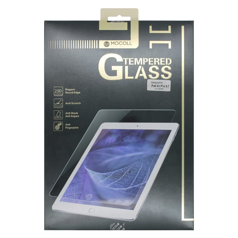 Mocoll 2.5D 9H Tempered Glass Screen Protector for iPad / Air / Pro 9.7" - Clear