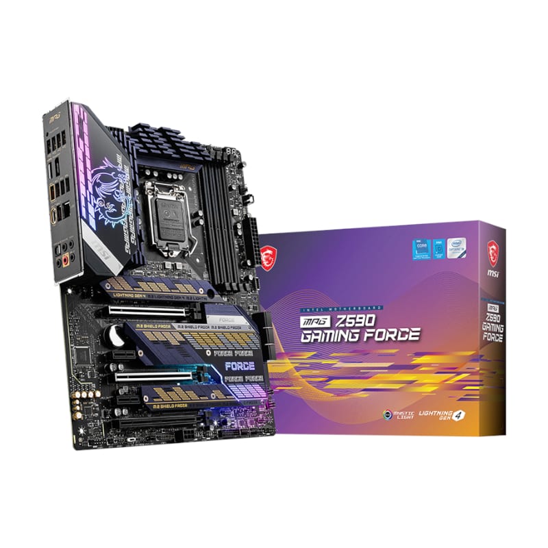 MSI Z590 GAMING FORCE Intel LGA1200 ATX Gaming Motherboard
