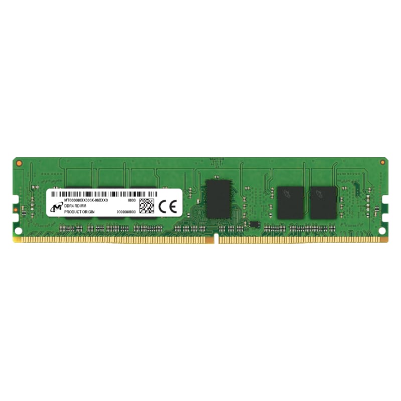 Micron MTA9ASF1G72PZ-3G2E2 8GB 3200MHz Single Rank DDR4 RDIMM