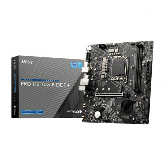 MSI H610M-B PRO Intel LGA1700 M-ATX Motherboard