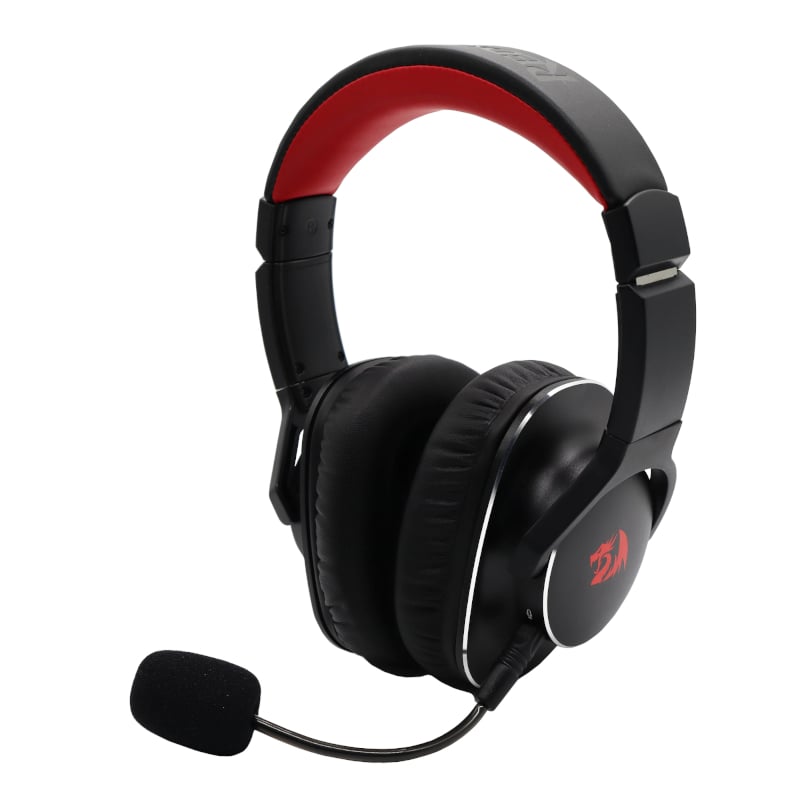 REDRAGON Over-Ear 7.1 PC|PS4|PS5|Xbox (3.5mm AUX) Gaming Headset - Black - TecAfrica Solutions