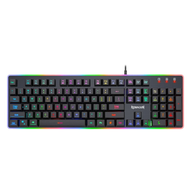 REDRAGON DYAUS RGB Gaming Keyboard – Black