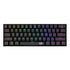 REDRAGON DRACONIC Mechanical 61 Key|Bluetooth 5.0|RGB 9 Colour Modes|Rechargable Battery|Type-C Charging Cable Gaming Keyboard – Black