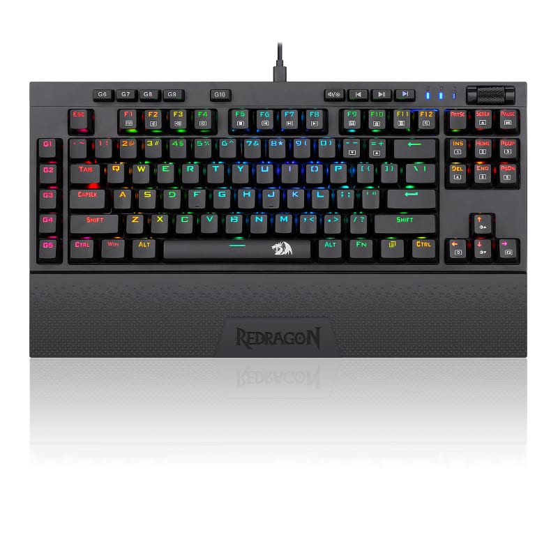 REDRAGON VISHNU MECHANICAL Wireless Gaming Keyboard – Black