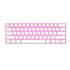 REDRAGON DRAGONBORN Wired Mechanical Keyboard Red LED67Key Design - White