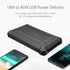 RAVPOWER 20100MAH USB|IP67|TYPE-C PD45W/QC3.0 POWER BANK BLACK - TecAfrica Solutions