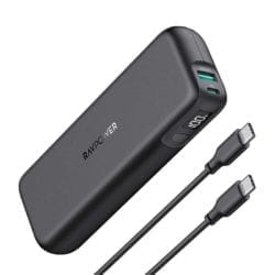 RAVPOWER 15000MAH QC 3.0 12W|TYPE-C 18W|DIGITAL DISPLAY POWER BANK – BLACK - TecAfrica Solutions