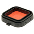 Polar Pro Aqua Cube Snap-on Dive Housing Filter for GoPro HERO4 /3+(Red) - TecAfrica Solutions