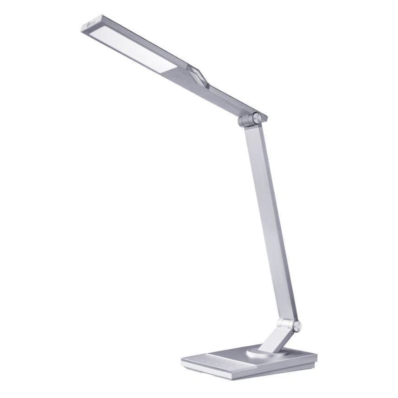 Taotronics LED 1200 Lumen Desk Lamp with USB 5V/2A Charging Port|60 min Timer|Night Light|Touch Dimmer - Silver - TecAfrica Solutions