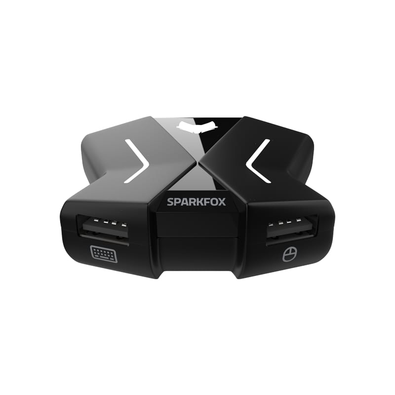 Sparkfox Pro-Kam Gamepad to Mouse and Keyboard Converter Adapter with Desktop App Black - TecAfrica Solutions