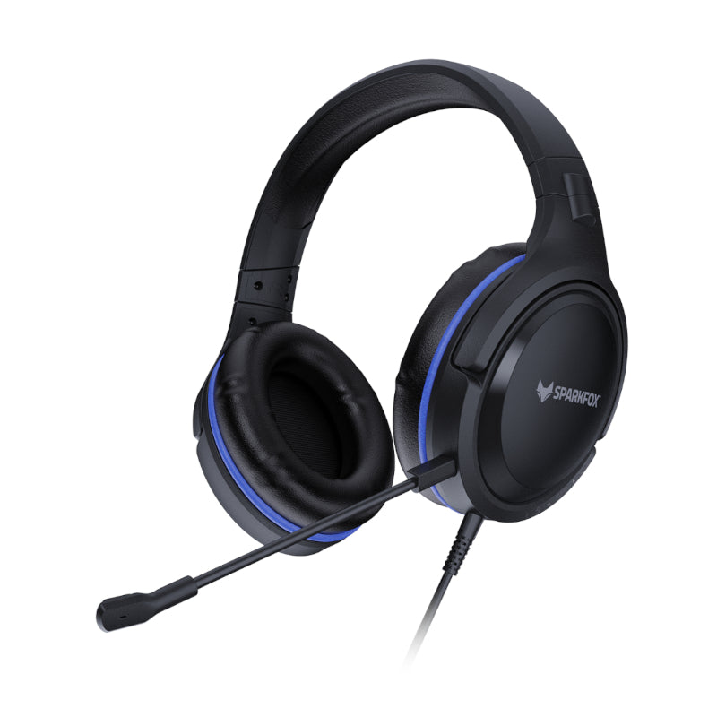 Sparkfox PS5 SF11 Stereo Headset - Black and Blue