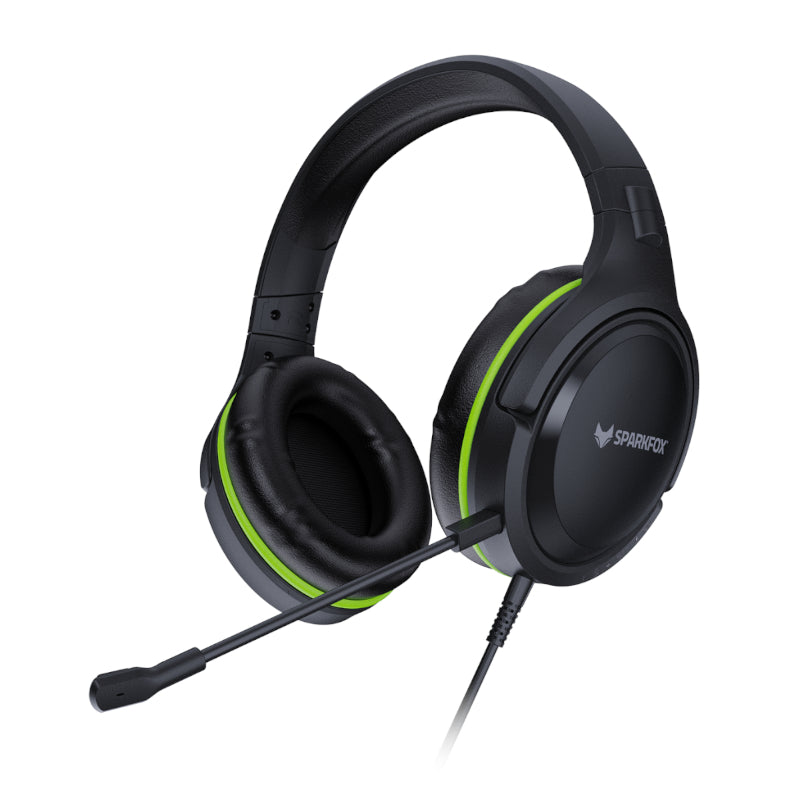 Sparkfox X-Box Series-X|S SF11 Stereo Headset - Black and Green