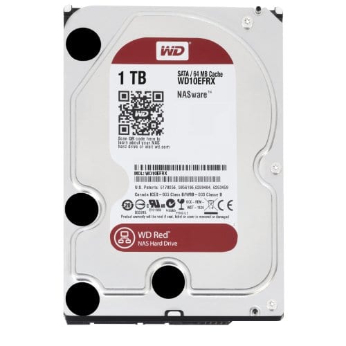 WD Red 1TB 64MB 3.5" SATA HDD