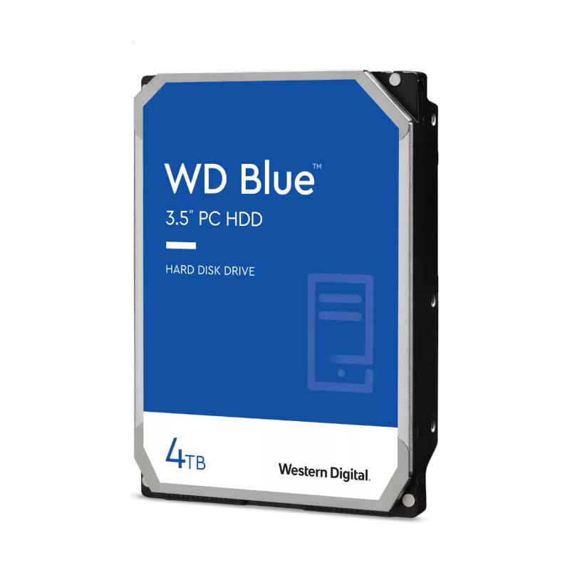 WD Blue 4TB 256MB 3.5" SATA HDD - TecAfrica Solutions