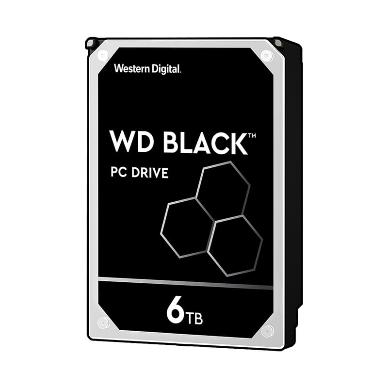 WD Black 6TB 256MB 3.5" SATA HDD