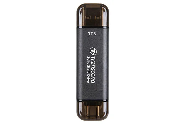 TRANSCEND 1 TB ESD310C USB3.2 TYPE C AND A OTG COMPACT PORTABLE SSD