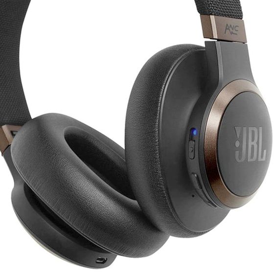 JBL LIVE 650BTNC Wireless Over-Ear Headphones Black