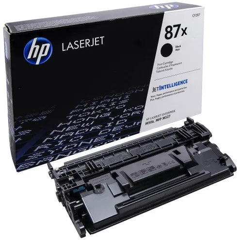 HP 87X Black Toner - 18000 Pages ( LaserJet Enterprise M506/MFP M527).