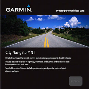 Garmin City Navigator Morocco NT