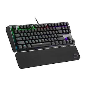 Cooler Master CK530 V2 RGB Keyboard; Blue Mechanical Switches; Brushed Aluminum; Included soft and plush wrist rest; ABS KeyCaps - TecAfrica Solutions