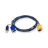 RCT - KVM CONSOLE CABLE 1.8M TO 3 USB (USE WITH KLB-108)