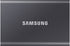 Samsung T7 Portable SSD 1 TB/ Transfer speed up to 1050 MB/s/ USB 3.2 (Gen2/ 10Gbps) backwards compatible/ AES 256-bit hardware