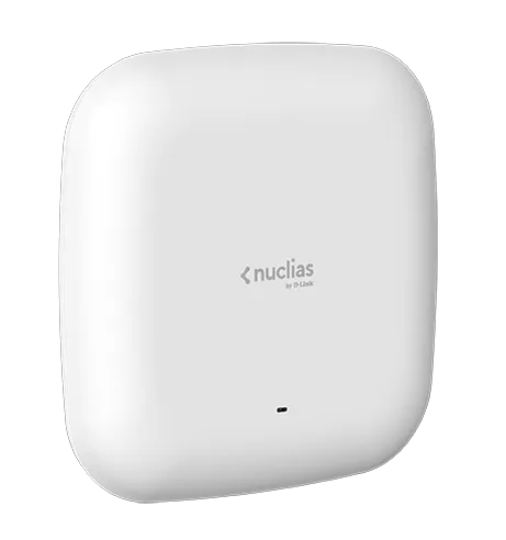Nuclias Cloud Wave 2 AC1200 Access Point (802.11ac 2x2 dual-band concurrent);1x Gigabit PoE LAN port; 802.3af PoE; Supports band