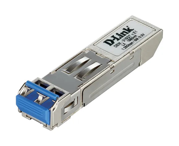 D-LINK 1-port mini-GBIC LX Single-mode 1550nm; 9micron; Fiber Transceiver (up to 80km; support 3.3V power)