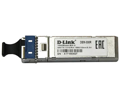 Gigabit WDM Single-Mode 10KM SFP Transceiver (TX-1310/RX-1550 nm)