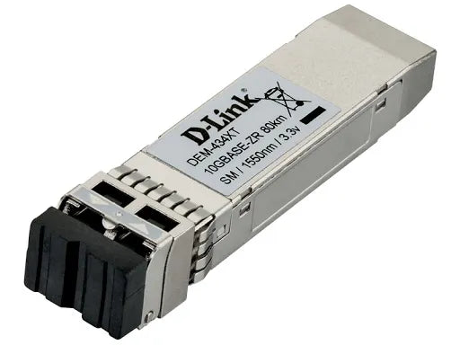 D-LINK 10GBASE-ZR SFP+ Transceiver 80km (w/o DDM)