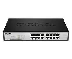D-Link 16 Port Gigabit Unmanaged Switch - Rackmount (Plastic Case)