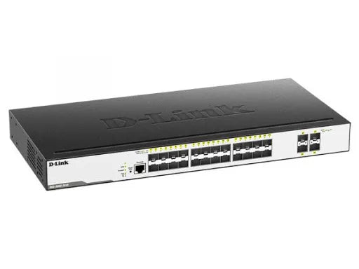 D-Link 24-SFP Ports + 4 SFP+ ports Managed Metro Ethernet Switch