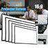 Projection Screen 16:9 HD Folding Screen Portable Home Outdoor KTV Office 3d Projection Screen for Home Theater