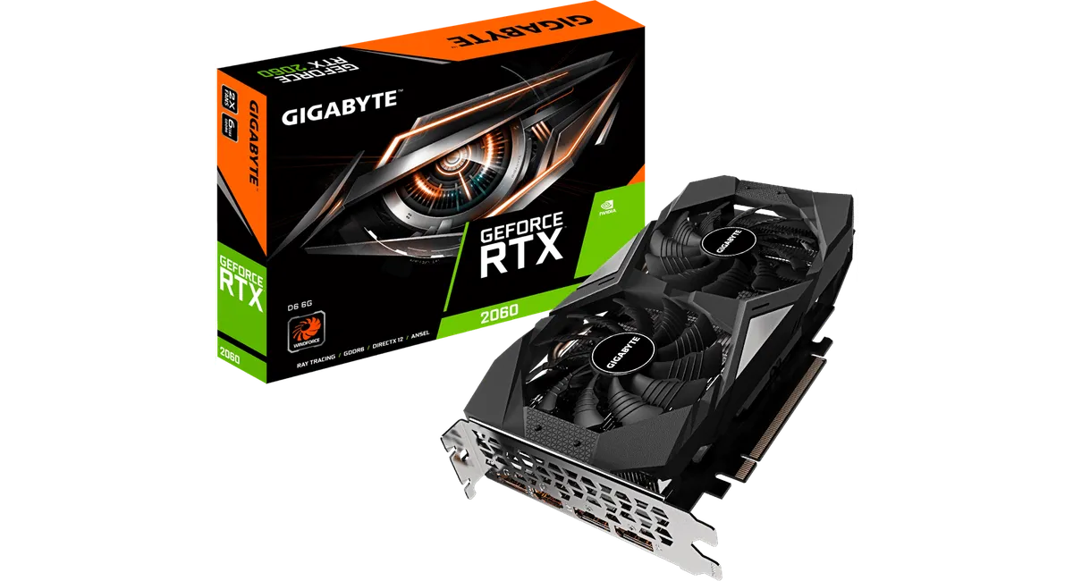 GIGABYTE nVidia GeForce® RTX 2060 OC - 6G GDDR6 HDMI/DPx3. V2.0