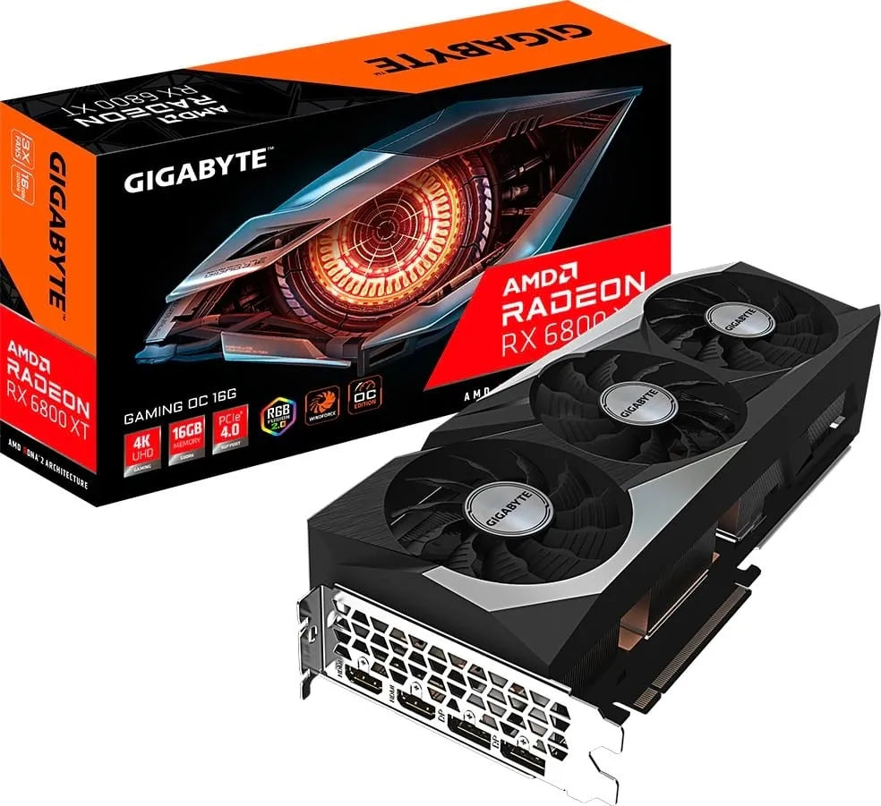 GIGABYTE AMD Radeon 6800 GAMING - 16GB  GDDR6 2xHDMI/2xDP.