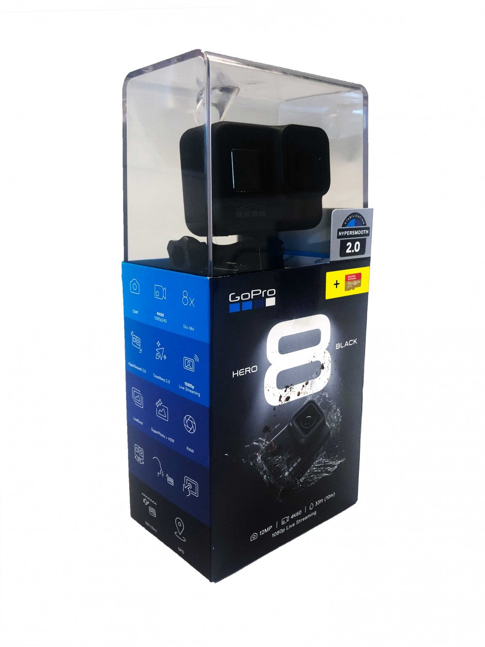 Bundle Gopro 8 Gopro Camera Hero8 Black Speciality Bundle With Sd Card – TecAfrica ...