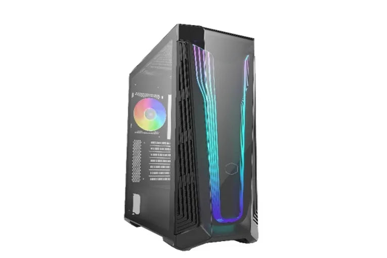 Cooler Master Masterbox MB540; ATX; ARGB Ether Front Panel;Tempered glass side Mesh Windowed; 3x 120mm ARGB; ARGB Controll