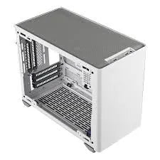Cooler Master Chassis NR200P White; MITX; Triple-slot GPU supp; Custom cooling support; ultra small size; Window side panel