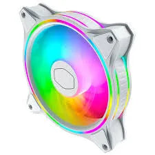 Cooler Master MasterFan MF120 White Edition ARGB; 120mm Fan; Halo Lighting..