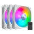 Cooler Master SickleFlow 120mm ARGB; New Blade Design; Enhanced Fan Frame; Sealed Bearing; 62CFM;3 PACK OF FANS; WHITE HOUSING - TecAfrica Solutions