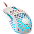Cooler Master MM711 RGB Retro Ultra Light 53g Gaming Mouse; UltraWeave Paracord Cable; Pixart PMW3389 Sensor; PTFE Skates