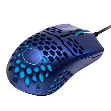 Cooler Master MM711 RGB Blue Steel Ultra Light 53g Gaming Mouse; UltraWeave Paracord Cable; Pixart PMW3389 Sensor; PTFE Skates