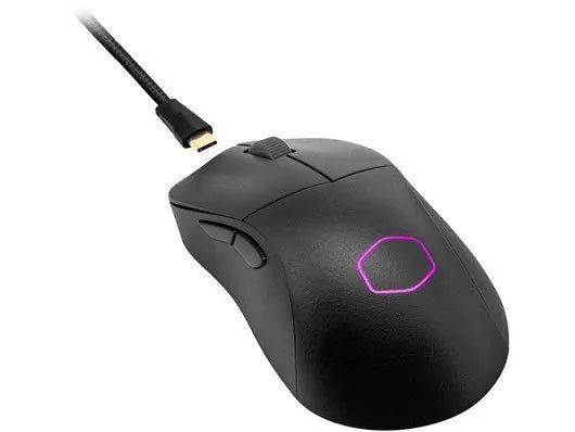 Cooler Master MM731 Ultralight Gaming Mouse; PTFE feet; Optical sensor; Ergo shell; 48G; Wireless and Bluetooth