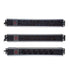 RCT PDU 6-WAY 16AMP 1.5U Alluminum Power Rail; SA 3-PIN; 220-250V; 50-60Hz; MaxOut 4000w; cert: CE; RoHS; UL; VDE; TUV