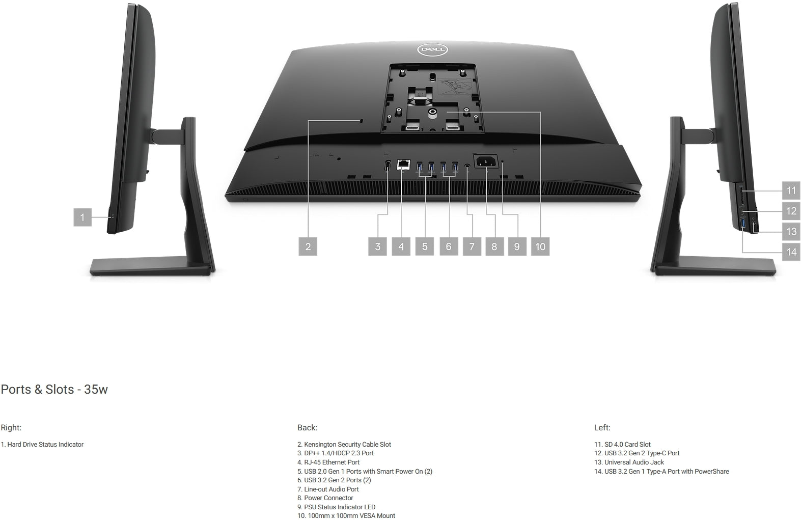 Dell Optiplex 5400 AIO 23.8" Full HD PC, i7-
