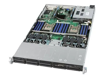 Intel 1U2S Server Platform S2600WFT; Dual 10GbE ports; Single 1100W PSU; Support for 8x 2.5'' drives; 24 DDR4 DIMMs