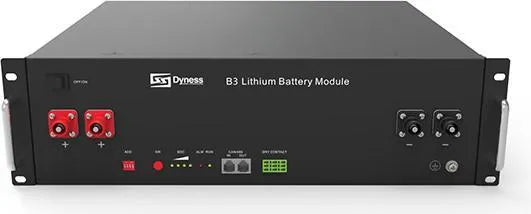 Dyness B3 48V DC 3.55KWh Lithium Inverter Batteries (3U)