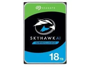 Seagate Skyhawk AI 12TB 3.5'' HDD Surveillance Drives; SATA 6GB/s Interface; 256MB Cache; RPM: 7200; 512e